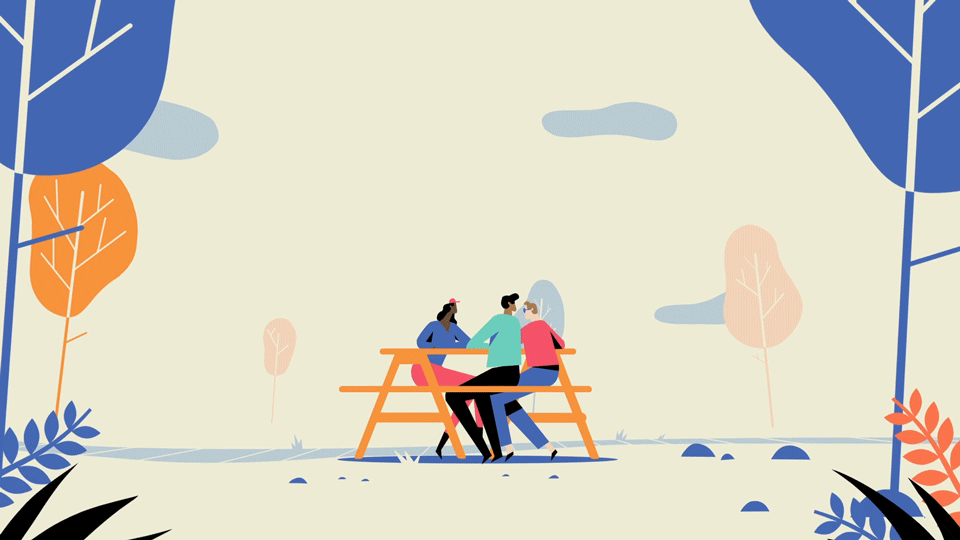 Facebook: Designed + Directed by Moth — animation artwork